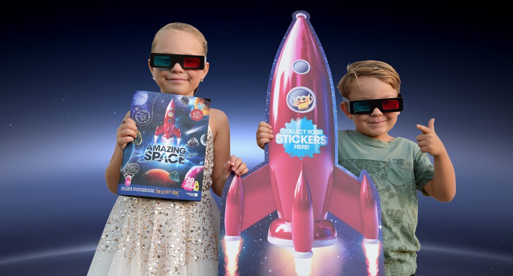 The kids are ready for Amazing Space.